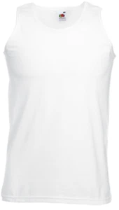 Herren einfache Weste ärmellos Tank Top Training Fitnessstudio Bodybuilding Westen bequeme Passform - Bild 1 von 10
