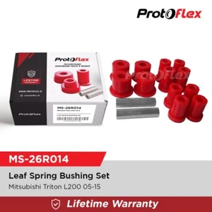 Fits For Mitsubishi L200 2005-2015 Leaf Spring Bushing Set MS-26R014 - Picture 1 of 4