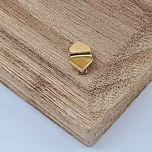 KEEP Collective "Juego de tapones de recuerdo" 2 piezas tapón deslizante triángulo oro amarillo - Imagen 1 de 7