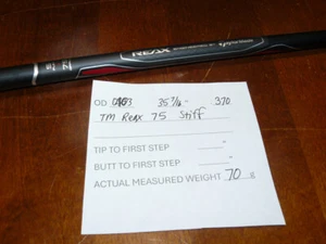 TaylorMade REAX 75 Graphitschaft 35 7/16" S Stiff Flex PULLED .370 - Bild 1 von 5