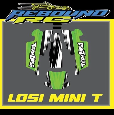 losi mini t truck 1/16th body graphics kit  /decal /sticker - Image 1 of 3