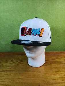 MIAMI HEAT New Era 9Fifty NBA BASKETBALL SNAPBACK HAT - Picture 1 of 13