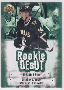 09/10 UD...JAMIE BENN...ROOKIE DEBUT...CARD # RD6...STARS...FREE COMBINED SHIP - Picture 1 of 1