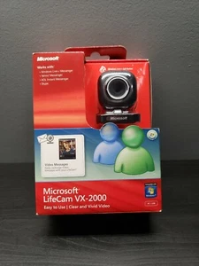 Microsoft LifeCam VX-2000 Web Cam w/ Built-in Microphone PC - USB - Picture 1 of 6
