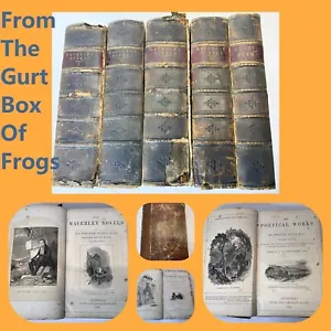 The Waverley Novels 1- 4 vols - Sir Walter Scott - A & C Black 1867/8 - Poems - Picture 1 of 24