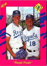 1990 Classic Update Royal Flush #NNO Kansas City Royals