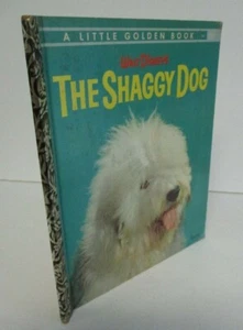 Walt Disney's EL PERRO PELUDO, 1959 Little Golden Book, primera edición - Imagen 1 de 4