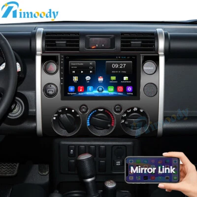For Toyota Fj Cruiser 2007-2014 Android 13 Car GPS Navi WiFi Radio Stereo Player Foto 1 de 4