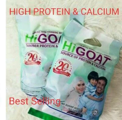 HIGOAT FORMULA LECHE DE CABRA EN POLVO (15 SACH X 21g) Foto 1 de 4