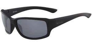 Columbia Point Reyes Polarized Men's Matte Black Wrap Sunglasses - C526SP 002 - Picture 1 of 2