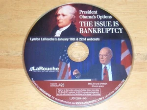Lyndon LaRouche PAC Präsident Obamas Optionen Das Problem ist Bankrott Jan'09 DVD - Bild 1 von 1