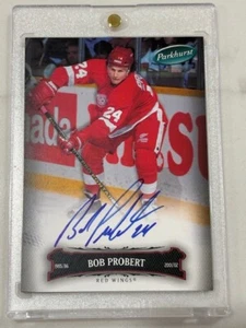 Bob Probert Auto Parkhurst 2007 #101 Hard-signed - Picture 1 of 2