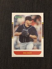 Bartolo Colon Donruss 2021 Retro ‘87 Big Sexy Name Variation Card