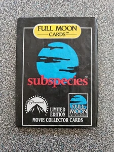 1991 Full Moon Subspecies Trading Cards ungeöffnet Wax Pack - Bild 1 von 2