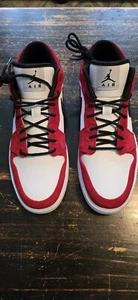 Nike Jordan 1 Low Retro V.1 Gym Red SAMPLE 999999 TAG! BRAND NEW RARE!! - Picture 1 of 8