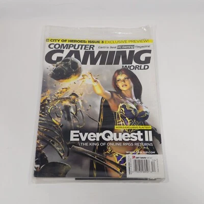 Computer Gaming World Magazine December 2004 #245 EverQuest II (New In Bag) - Image 1 of 2