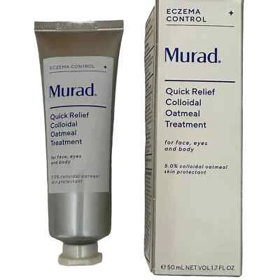 Nuevo en caja, tratamiento coloidal de avena Murad Quick Relief para rostro, ojos y cuerpo Foto 1 de 4