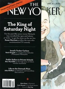 THE NEW YORKER MAGAZINE - JANUARY 20, 2025 - THE KING OF SATURDAY NIGHT - Picture 1 of 2