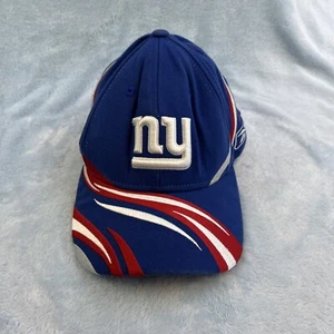 New York Giants Hat Cap Mens Large/XL Blue New Era Logo Fitted Reebok NFL Adult - Picture 1 of 10