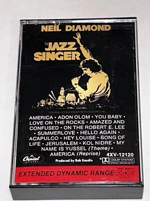 Neil Diamond Jazz Singer Rock Music Album Cassette 1D23 - Image 1 of 4