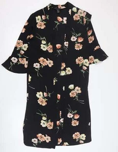 Chaqueta floral negra para mujer New Look talla 8 - Imagen 1 de 12