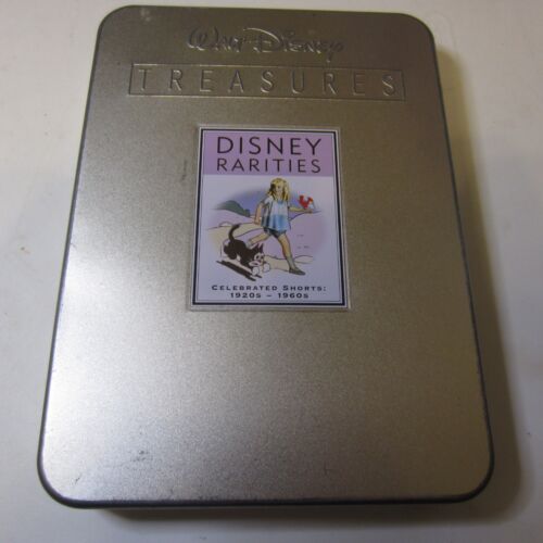 Walt Disney Treasures TIN RARITIES Celebrated Shorts 1920s-1960s2 DVDS +BOOKLET