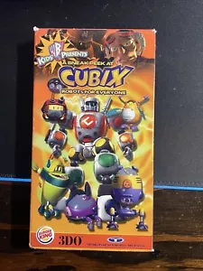 A Sneak Peek At Cubix Robots For Everyone VHS Computer Animation WB Kids Promo - Picture 1 of 2
