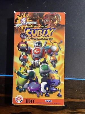 A Sneak Peek At Cubix Robots For Everyone VHS Computer Animation WB Kids Promo - Image 1 of 2