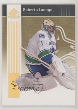2011-12 SP Game Used Edition Gold Spectrum 1/1 Roberto Luongo #91 HOF 0c3