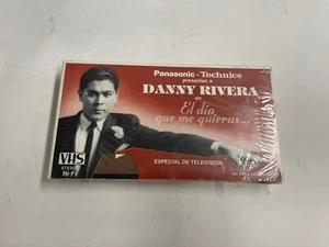 Danny Rivera El Dia Que Me Quieras VHS 1986 Panasonic Promo Puerto Rico Sealed - Picture 1 of 3