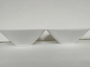 IKEA Skyn White Soup Cereal Bowls 6 3/8" Set of 2 - Picture 1 of 3
