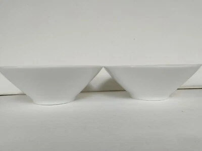 Juego de 2 cuencos de cereal sopa blanca IKEA Skyn 6 3/8" Foto 1 de 3