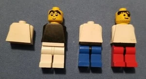 Rare LEGO Legoland Lot Of 4 Torso with Armless / moulded Arms #457625 - Picture 1 of 15