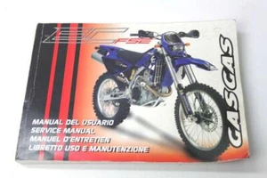 MANUALE USO E MANUTENZIONE GAS GAS EC 450 FSE 2003 OWNER'S MANUAL DEL USUARIO - Picture 1 of 5