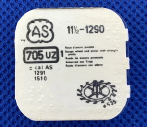 AS 1290 Part #705/706 Escape Wheel. Sealed. NOS 1-4 L - Picture 1 of 2