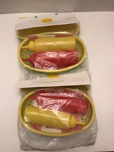 2 Sun Squad Picknick Grill Pack 22 Stück Ketchup Senf Körbe & Maiskolben Neu in Verpackung - Bild 1 von 5