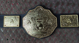 BIG GOLD World Heavyweight Championship replica Tittle Die-Casted Belt Adult 4MM