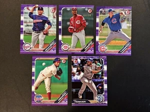 2019 Bowman Purple Border Parallel Sie wählen komplett Ihr Set /250 $0,99 Versand - Bild 1 von 1