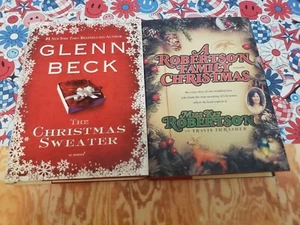 CHRISTMAS - LOT OF 2 HARDCOVER BOOKS - GLENN BECK & MISS KAY ROBERTSON - - Picture 1 of 2