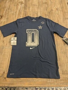 Camiseta Nike Dri Fit Azul Marino Dallas Cowboys Niños Talla XL Texas Star - Imagen 1 de 9