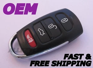 OEM HYUNDAI AZERA 2006-2013 keyless entry remote fob SY55WY8212 W/ leather strap - Picture 1 of 3