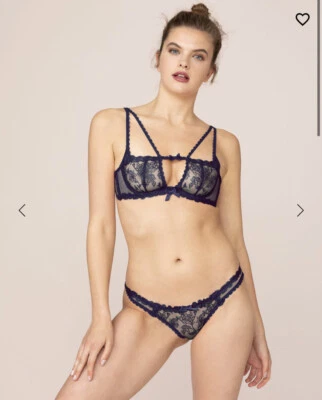 Новый с Ярлыками Agent Provocateur Роза полный бриф темно-синий 3 M $130 - Изображение 1 из 3