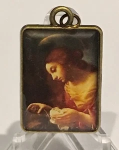 St. Mary Magdalene Medal | Rosary Medal | Choice of Antique Silver, Bronze, Gold - Bild 1 von 2