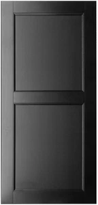Frente de cocina IKEA RAMSJÖ 60x125 cm haya maciza en negro marrón 301.532.99 - Imagen 1 de 1