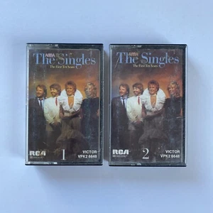 The Singles, The First Ten Years, Abba (1982) 2x Cassette Tape, Pop, Dance, Rock - Picture 1 of 12