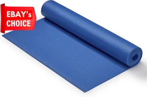 Durable Anti-Slip Yoga Mat Lightweight Cushioned Support for Hot Yoga Pilates - Picture 1 of 12