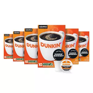 Midnight Dark Roast Coffee, 60 Keurig K-Cup Pods - Picture 1 of 12