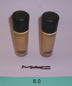 Zwei neue Mac Matchmaster LSF 15 Foundation #6.0 – volle Größe 35 ml/1,2 Oz. - Bild 1 von 1
