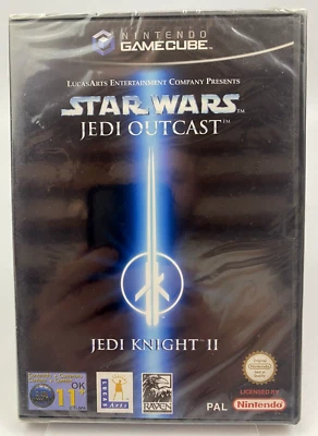 Gamecube Star Wars Jedi Outcast Jedi Knight II ( 2002 ) Factory Sealed **Flawed* - Image 1 of 4
