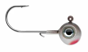 Plantilla VMC NME Neon Moon Eye 1/16 oz - Fathead - Paquete de 2 cabezales de plantilla - Imagen 1 de 1